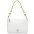 Diva - Leather clutch with chain strap